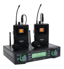 ROOF R-203 Wireless Yaka+Yaka Mikrofon Sistemi