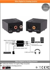 SLİNE  FS0110 DIGITAL TO ANALOG SES ÇEVİRİCİ