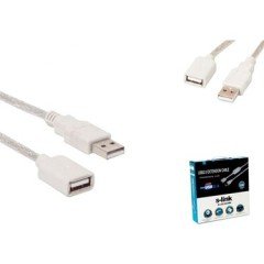 S-LINK SL-UE145 USB UZATMA KABLOSU 2.0 30 METRE USB ŞEFFAF UZATMA KABLO
