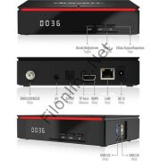 DREAMSTAR A5 ANDROID PRO 4K ANDROID TV VE UYDU ALICISI TEK KUTUDA
