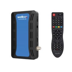WELLBOX X-5100 UYDU ALICISI 6000 KANAL FULL HD 1080P TKGS MİNİ HD UYDU ALICISI