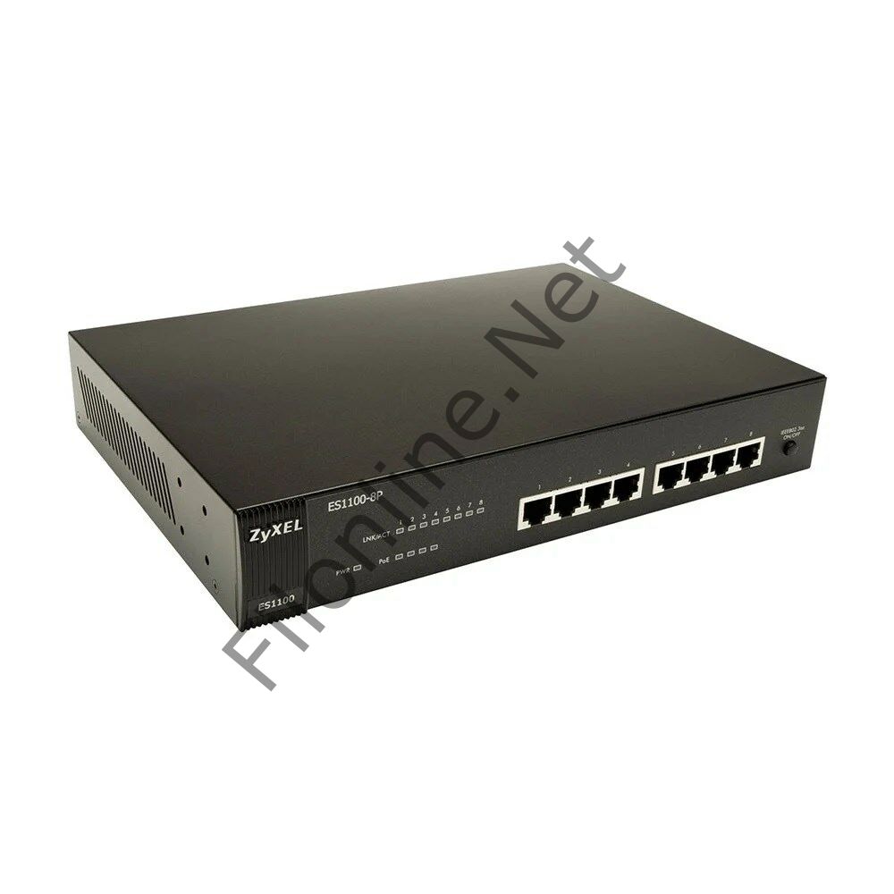 ZYXEL ES1100-8P 10/100 4 PORT + 4 X POE SWITCH