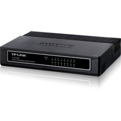 TP-LINK TL-SF1016D SWITCH 16 PORTLU 10/100 MBPS MDI / MDIX DESTEKLİ  IEEE 802.3X FLOW KONTROL SWITCH
