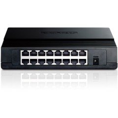TP-LINK TL-SF1016D SWITCH 16 PORTLU 10/100 MBPS MDI / MDIX DESTEKLİ  IEEE 802.3X FLOW KONTROL SWITCH