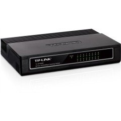 TP-LINK TL-SF1016D SWITCH 16 PORTLU 10/100 MBPS MDI / MDIX DESTEKLİ  IEEE 802.3X FLOW KONTROL SWITCH
