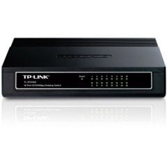 TP-LINK TL-SF1016D SWITCH 16 PORTLU 10/100 MBPS MDI / MDIX DESTEKLİ  IEEE 802.3X FLOW KONTROL SWITCH