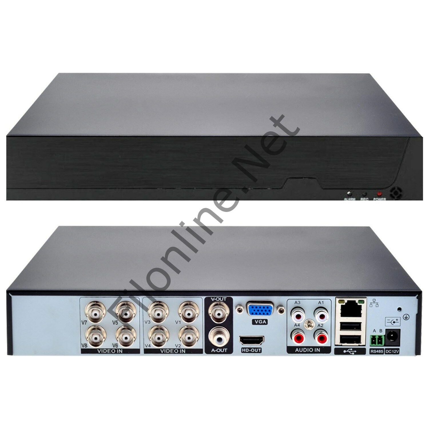 WELLBOX WB-508N1H4S H265+ KAYIT CİHAZI AHD DVR 8 KANAL 5 MP 1080P XMEYE