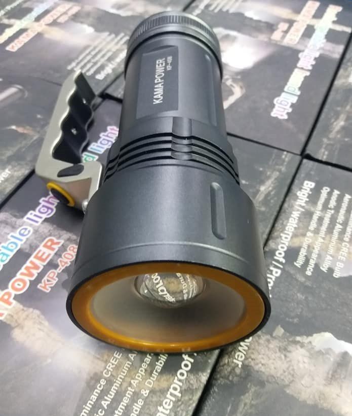 KAMA POWER KP-408 EL FENERİ ACİL DURUM FENERİ SÜPER AYDINLATMA EL FENERİ