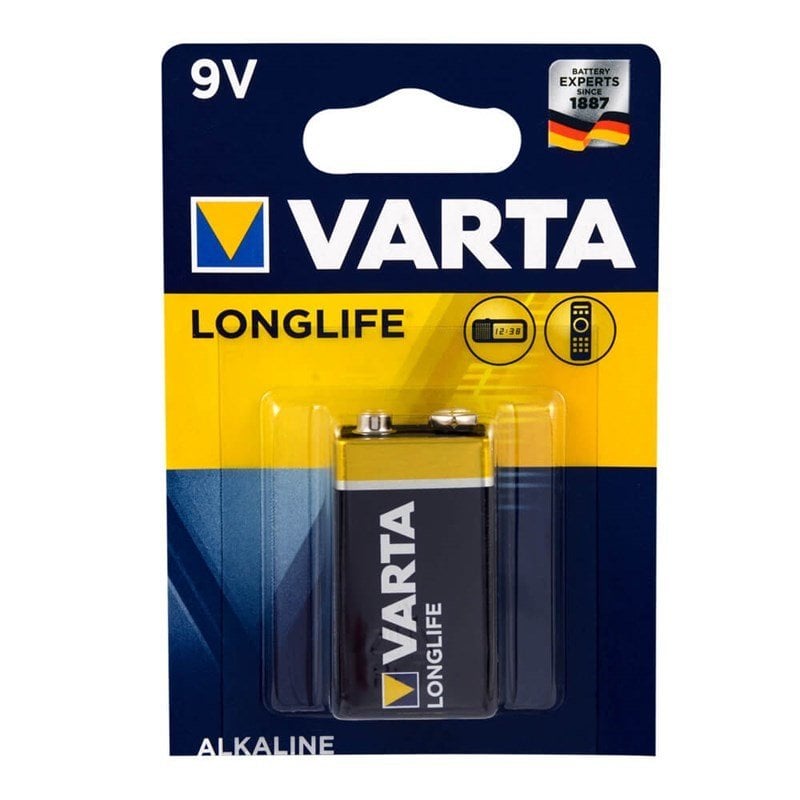 VARTA LONGLİFE 9V ALKALİN PİL