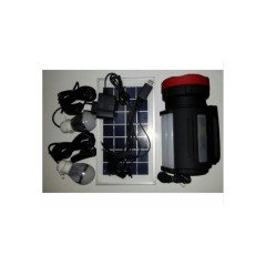 GOLD SİLVER GS-330 GÜNEŞ ENERJİLİ EL FENERİ 5W POWER LED 22 ADET SMD LED 3 KADEMELİ EL FENERİ