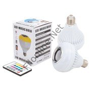 POWERMASTER OM-30 BLUETOOTH MÜZİK ÇALAR + KUMANDALI RGB LED AMPUL