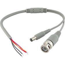 S-link SL-DC562 Bnc Ve Dişi Power Jak Fişli Güvenlik Kamera Kablosu   BNC+DC5.5*2.1 0,30 CM DC Kablo