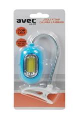 AVEC AV-266 KİTAP OKUMA LAMBASI 3W COB LED 360° OYNAR BAŞLIK TUTTURABİLİR PİLLİ KİTAP OKUMA LAMBASI