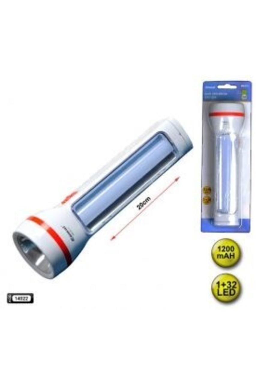 KAMAL KM-9111 EL FENERİ 1200 MAH 1+32 LED ŞARJ EDİLEBİLİR LED IŞIK