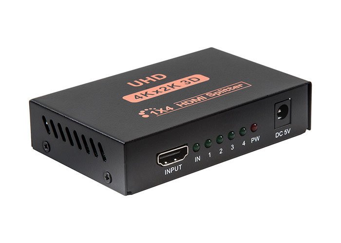 HYTECH HY-LU4 HDMI SPLITTER 4 PORT ÇIKIŞLI 3D 4Kx2K HDMI SPLITTER