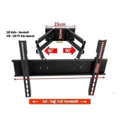TUNEX KAPODOKYA TV ASKI APARATI 32''-55''/ 82-130 EKRAN LCD LED AKROBATİK HAREKETLİ ASKI APARATI