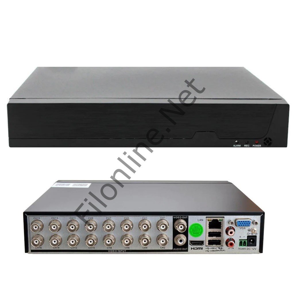 WELLBOX WB-416N1H2S KAYIT CİHAZI DVR 16 KANAL 1080N H265 XMEYE 6 IN 1 KAYIT CİHAZI