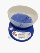 OCASSO OCS-0014 DİJİTAL MUTFAK TARTISI KAPASİTE 5 KG/1G BASKÜL HASSAS ÖLÇÜM  MUTFAK TARTISI MAVİ