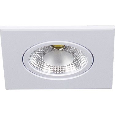 MEIDEE ARMATÜR 5W 220V 430 LÜMEN 6500 KELVİN BEYAZ COB LED KARE ARMATÜR LED COB DOWNLİGHT SQUARE