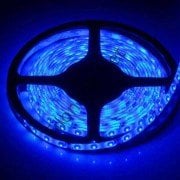 Ookay 5630 Şerit Led  1.2A  8 Çipli Silikonlu Mavi 5 Metre Şerit Led