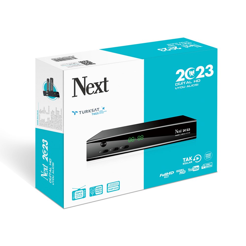 NEXT 2023 UYDU ALICISI FULL HD 1080P TAK KULLAN MASAÜSTÜ DİJİTAL HD UYDU IPTV UYDU ALICISI
