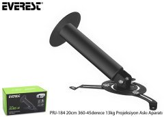 EVEREST KLIEG-M PRJ-184 PROJEKSİYON ASKI APARATI 360° DÖNÜŞLÜ 13KG KAPASİTE UNIVERSAL ASKI APARATI