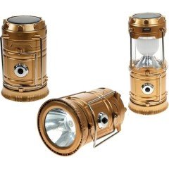 PANTHER PT-5700 BAHÇE LAMBASI 5+1 LED 3W USB ŞARJLI SOLAR KAMP BAHÇE LAMBASI 800 MAH KAMP LAMBASI