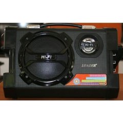 LEADER AP-96 ANFİ USB/FM/SD ŞARJLI KUMANDALI TAŞINABİLİR MİKROFON GİRİŞLİ MEVLÜT ANFİSİ SES SİSTEMİ