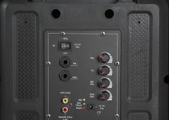 MİKADO MD-2017BT TOPLANTI ANFİSİ 30W USB/SD/FM BLUETOOTH SİYAH KABLOSUZ UHF MİKROFONLU  ANFİ