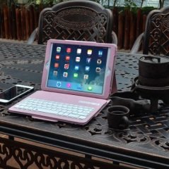 Kılıf İpad Mini Bluetooth Klavyeli Kılıf Pembe Keyboard İdea: Protection With a Key Advantage