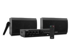 MİKADO MD-2552 TOPLANTI ANFİSİ 60W 62DB  RCA/AUX/SD MİKROFON DESTEKLİ SİYAH TOPLANTI ANFİSİ SPEAKER