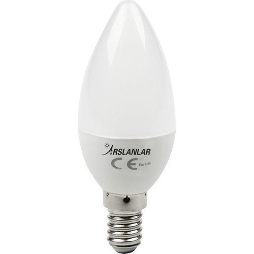 ARS T11-C37 LED AMPUL 5W 6000 KELVİN E14 DUYLU BEYAZ LED AMPUL