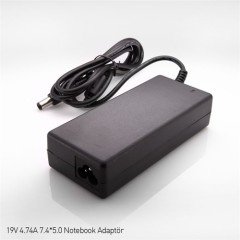 S-link SL-NBA45 HP Notebook Adaptörü 19V 80W 4.74A 7.4x5.0 Notebook Adaptör
