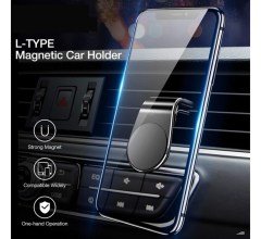 ARAÇ İÇİ TELEFON TUTUCU  5 ADET NEODİMYUM MIKNATISLI 360° DÖNDÜRÜLEN ARAÇ İÇİ TELEFON TUTUCU MAVİ