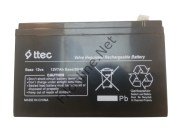 TTEC 12V 7 AH BASE 20 HR KURU AKÜ