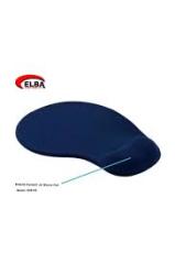 MOUSE PAD SİLİKONLU JEL BİLEKLİKLİ 250*190*20 MAVİ ELBA