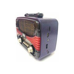 EVERTON RT-807 RADYO 4OHM 220V 50HZ  FM-USB-SD-BT-SD-TF-MP3-AUX  ŞARJLI BLUETOOTHLU NOSTALJİK RADYO