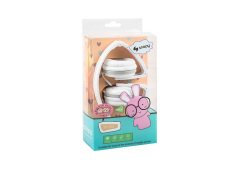 SNOPY SN-C04 KULAKLIK 40 OHM 85DB 100MW 1.2M KULAKÜSTÜ  BEYAZ MOBİL TELEFON UYUMLU KULAKLIK