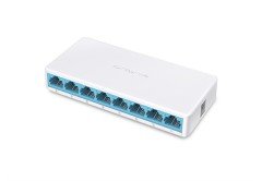 Mercusys MS108 Switch 8-Port 10/100Mbps Tak Ve Kullan Switch RJ45 Port Auto-MDI/MDIX Switch