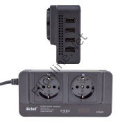 Powermaster 19827 200 Watt DC12V-AC220V Çakmaktan Power İnverter