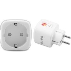 S-Link Swapp Sl-02 Priz 2300 Watt 10 Amper Akıllı Priz Wifi Tuya Destekli EU Soket Wifi Priz