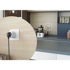 S-Link Swapp Sl-02 Priz 2300 Watt 10 Amper Akıllı Priz Wifi Tuya Destekli EU Soket Wifi Priz