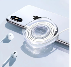 GEL PAD TELEFON TUTUCU NANO SLİKON UNIVERSAL TELEFON TUTUCU APARAT KABLO TOPLAYICI YUVARLAK
