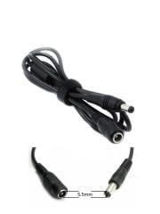 Swat FK0076 Adaptör 5.5 mm Dişi-Erkek Adaptör Uzatma Kablosu Kamera/Laptop/Adaptör Uzatma Kablosu