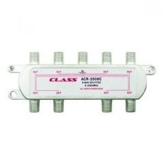 CLASS ACR 2508C 8'Lİ UYDU ANTEN DAĞITICI / ÇOĞALTICI SPLITTER 5-2500 MHZ 1X8 8'Lİ SPLITTER