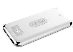 S-LINK IP-W10 POWERBANK 10000 MAH LCD GÖSTERGE 2 USB ÇIKIŞLI VE KABLOSUZ TAŞINABİLİR PİL ŞARJ CİHAZI