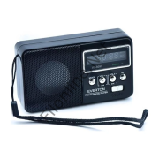 Everton RT-303BT Radyo Müzik Kutusu USB/SD/TF/AUX Mini Wireless Speaker SİYAH