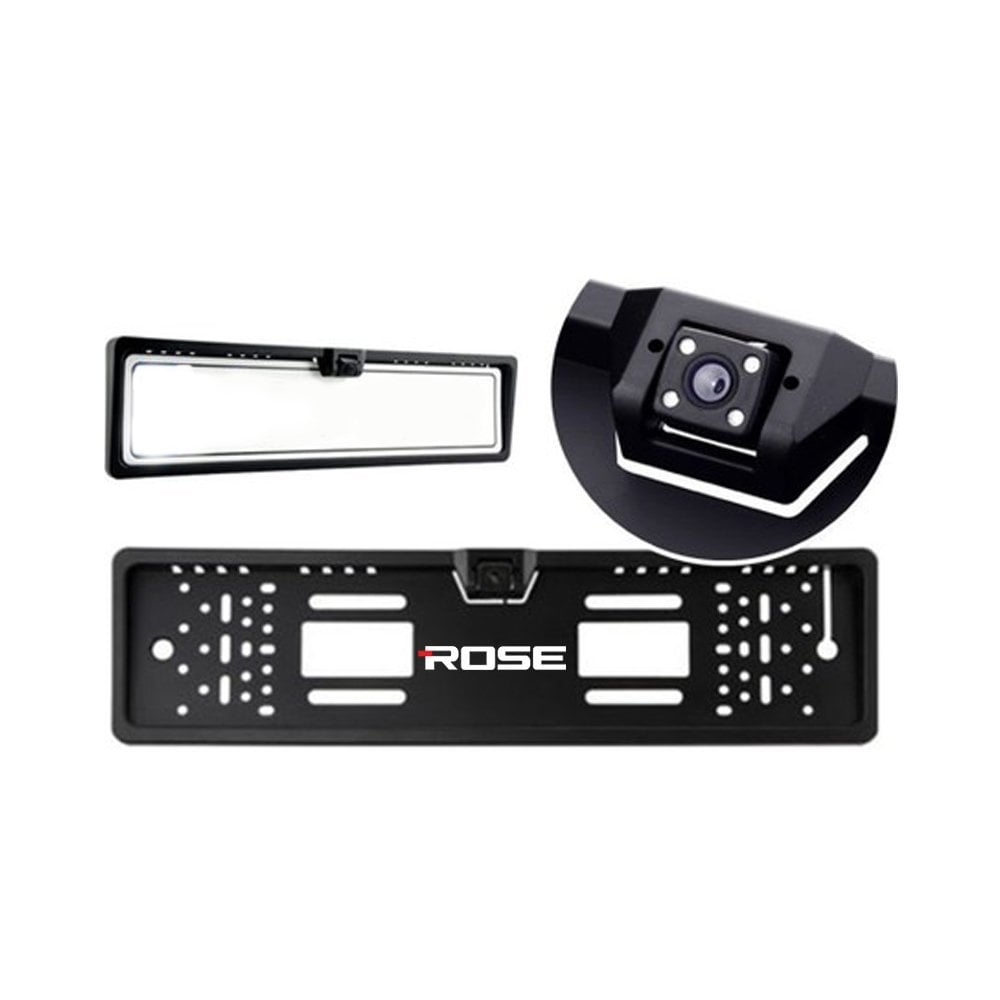 ROSE KP-01 OTO ARAÇ KAMERASI 12V PLAKALIĞA MONTELİ UNIVERSAL GERİ GÖRÜŞ KAMERASI