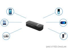 S-LINK IP-710 POWERBANK 5200MAH 5V/1A SAMSUNG BATARYALI  ŞARJ ALETİ TAŞINABİLİR PİL ŞARJ CİHAZI