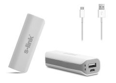 S-LINK IP-730 POWERBANK 2400MAH  ŞARJ ALETİ TAŞINABİLİR ŞARJ CİHAZI GRİ